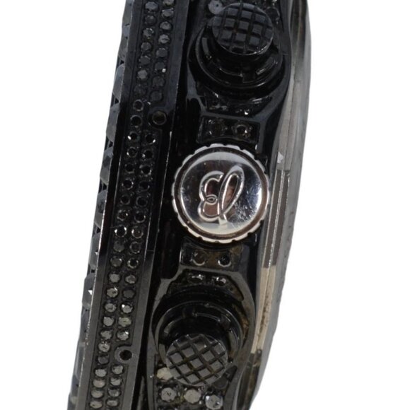 Breitling 56mm Bust Down Black PVD 35 CTW Diamond Super Avenger A13370 Watch! - Picture 4 of 10